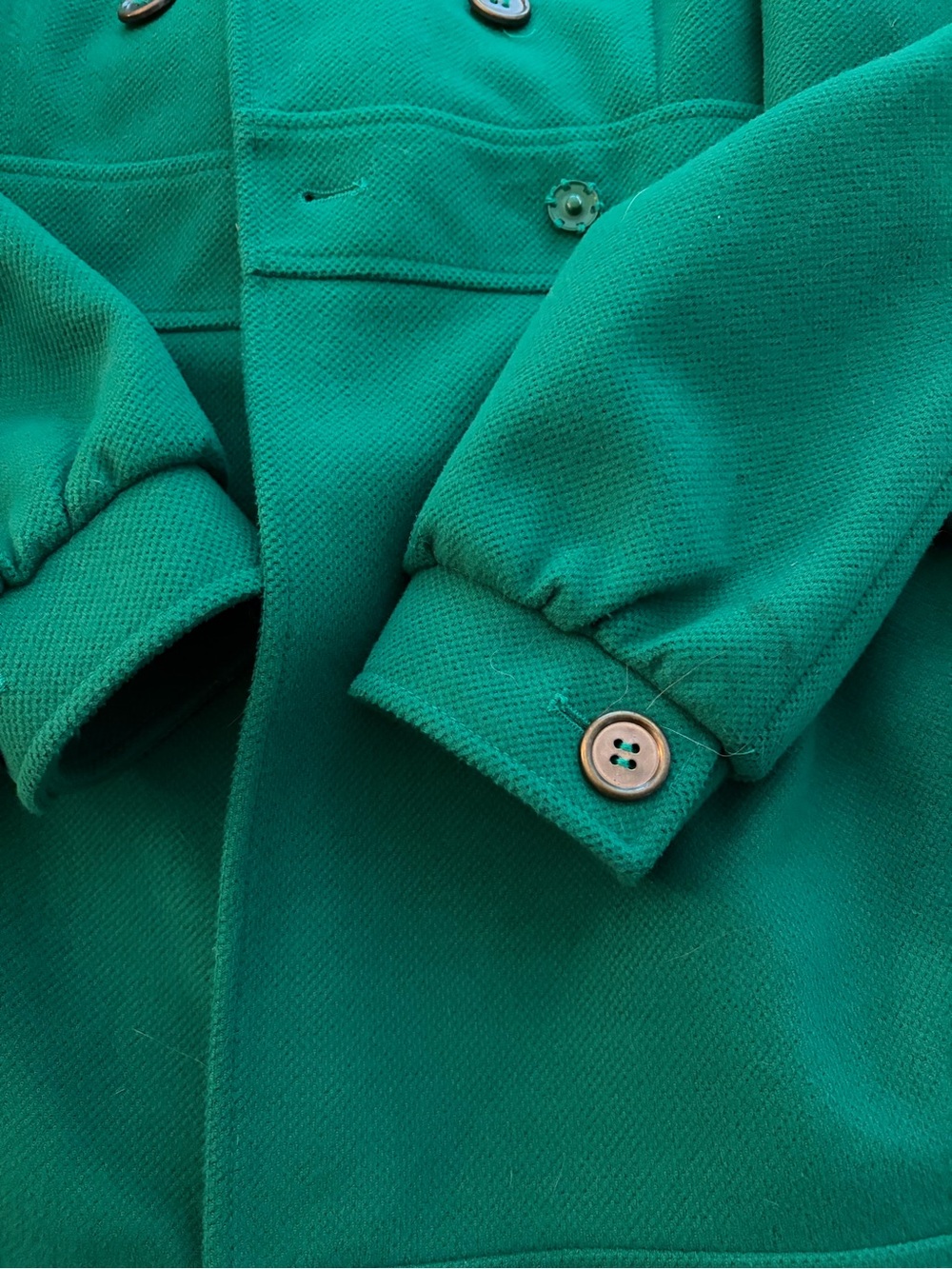Tulle like new Peacoat - Picture 3 of 7